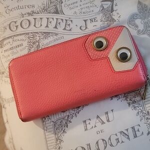 Fossil long zipper wallet
